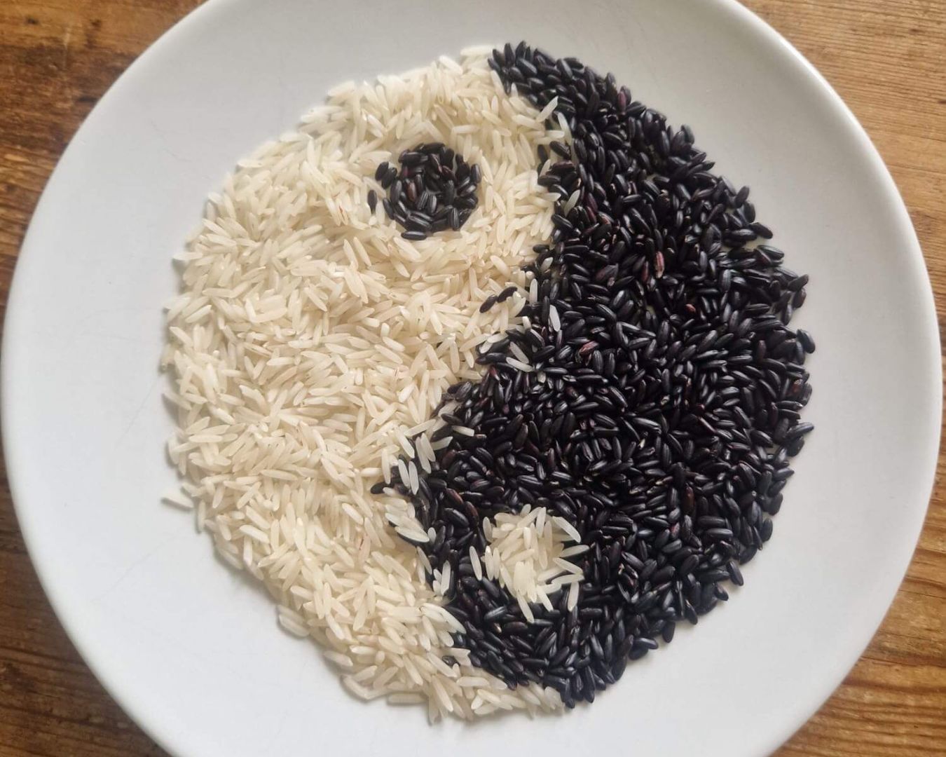 Yin und Yang Reis