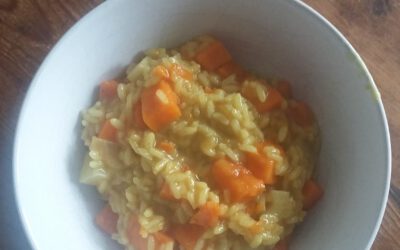 Herbstliches Kürbisrisotto
